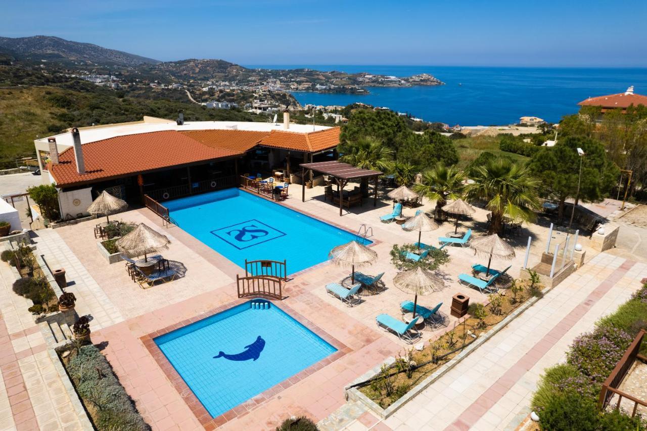 Spiros-Soula Family Hotel & Apartments Agia Pelagia  Buitenkant foto