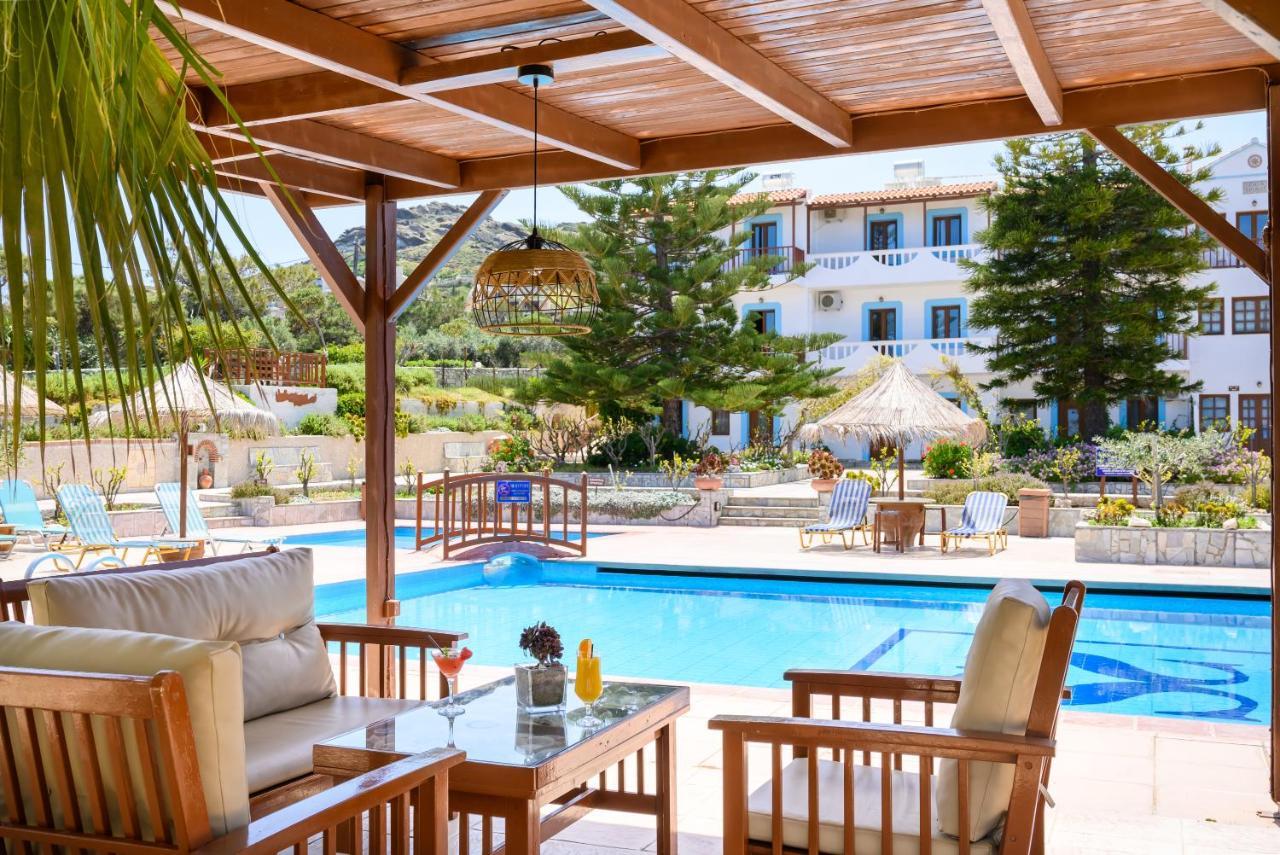 Spiros-Soula Family Hotel & Apartments Agia Pelagia  Buitenkant foto