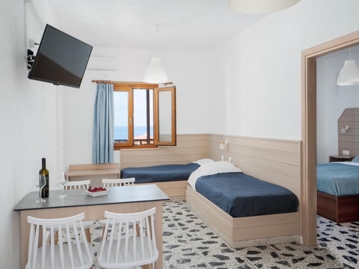 Spiros-Soula Family Hotel & Apartments Agia Pelagia  Buitenkant foto