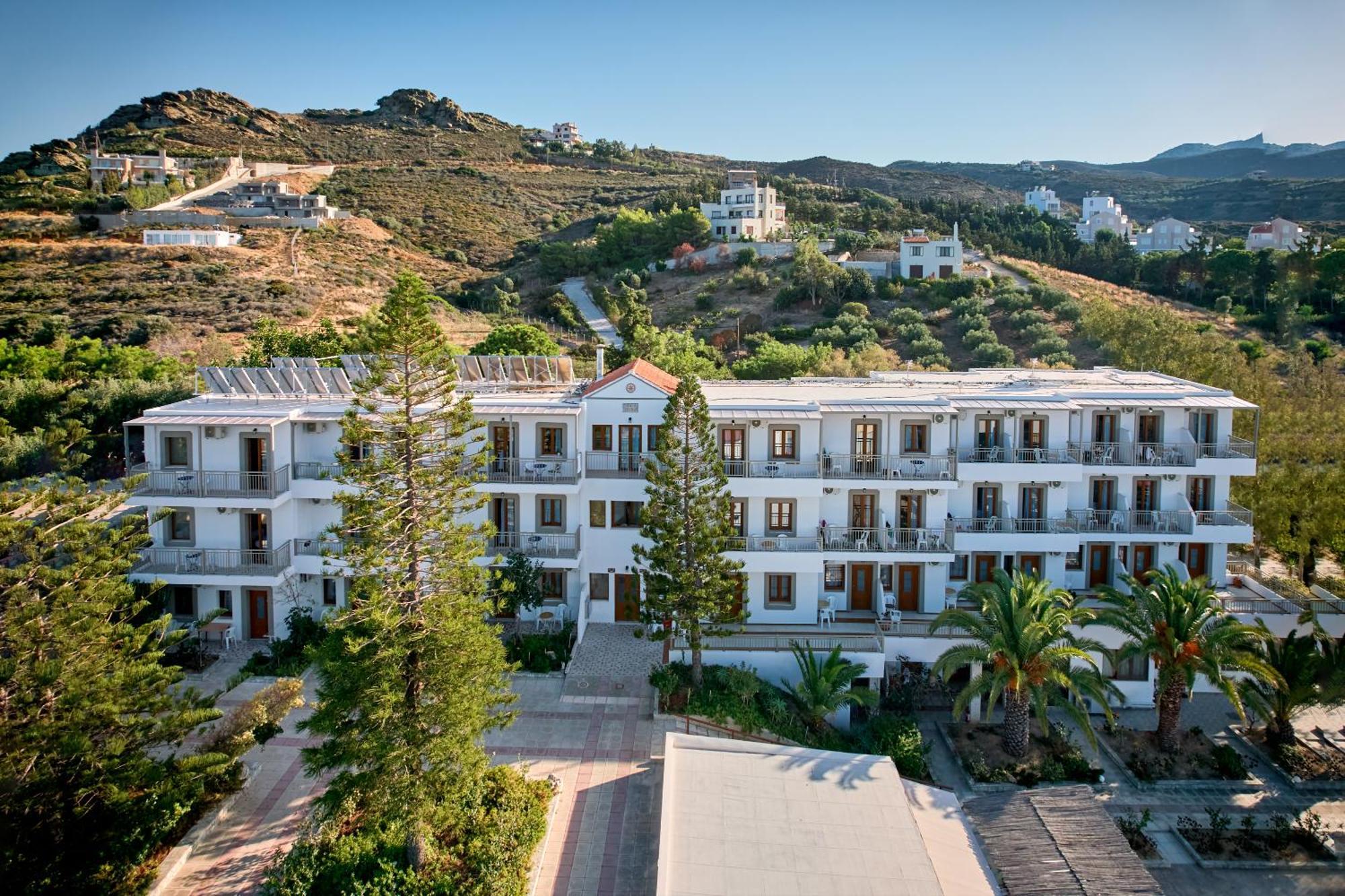 Spiros-Soula Family Hotel & Apartments Agia Pelagia  Buitenkant foto