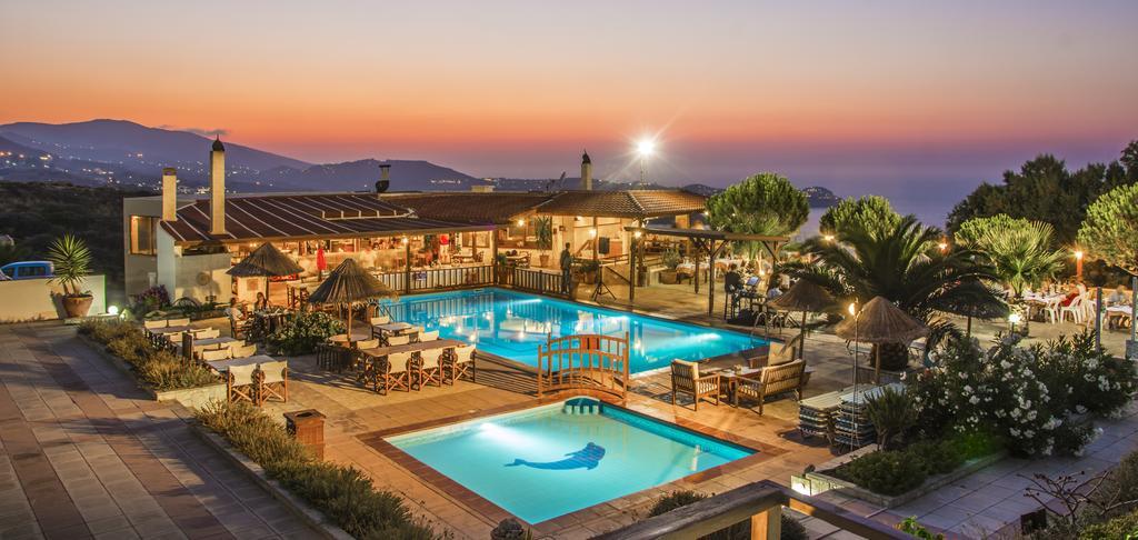 Spiros-Soula Family Hotel & Apartments Agia Pelagia  Buitenkant foto